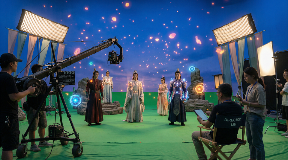 四虎视频影视传媒视频制作现场